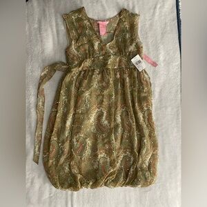 Hype Paisley Dress new with tag girls size 16